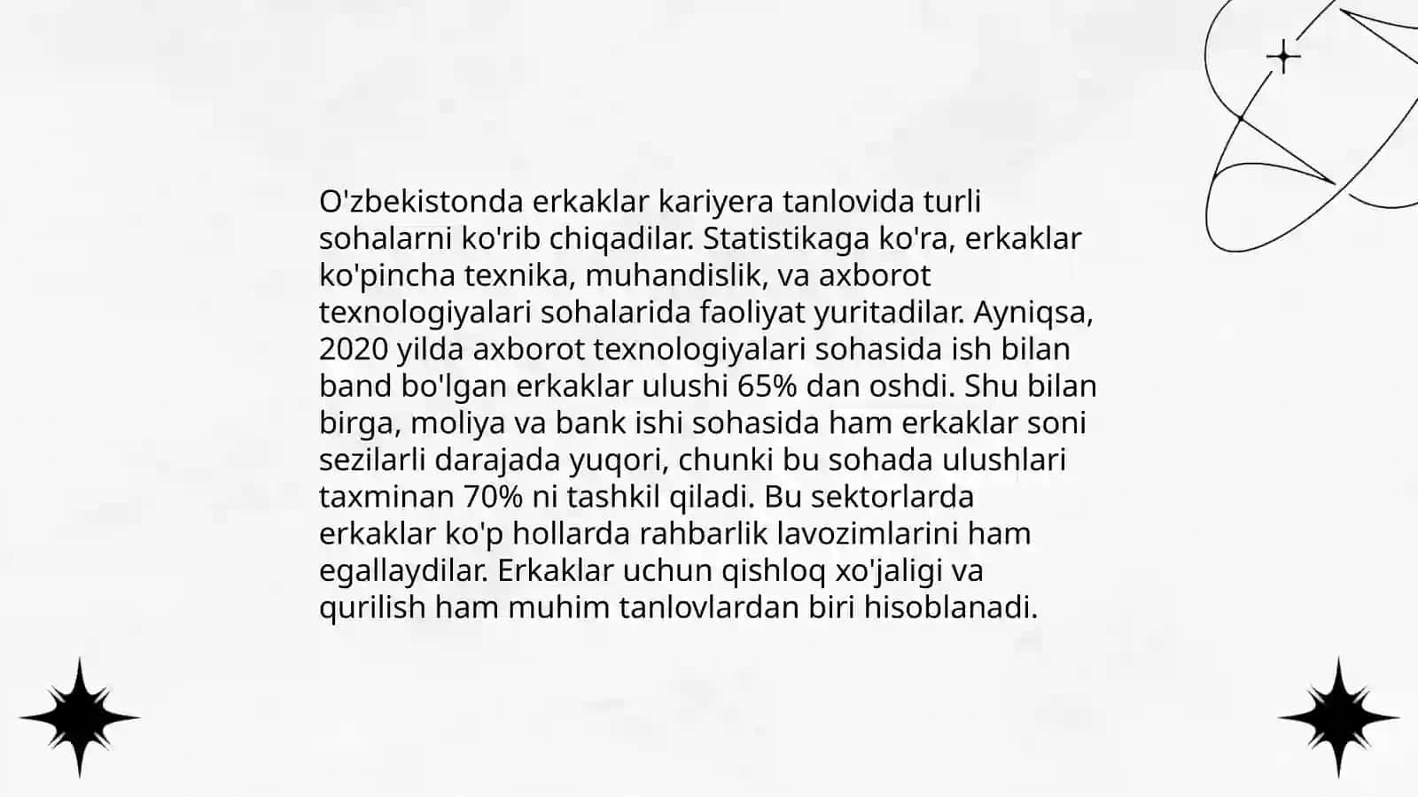 "Men tanlagan soha va OAV" mavzusida taqdimot 4