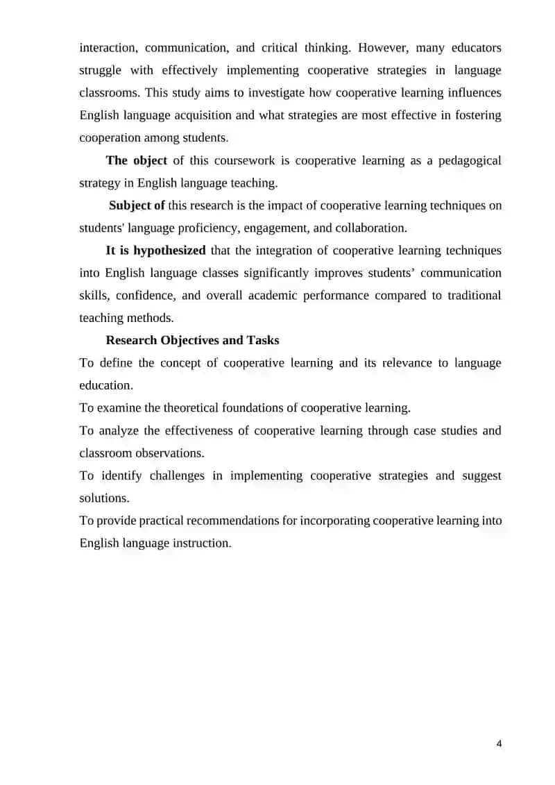 Developing Cooperative Skills in English Language Classes 4