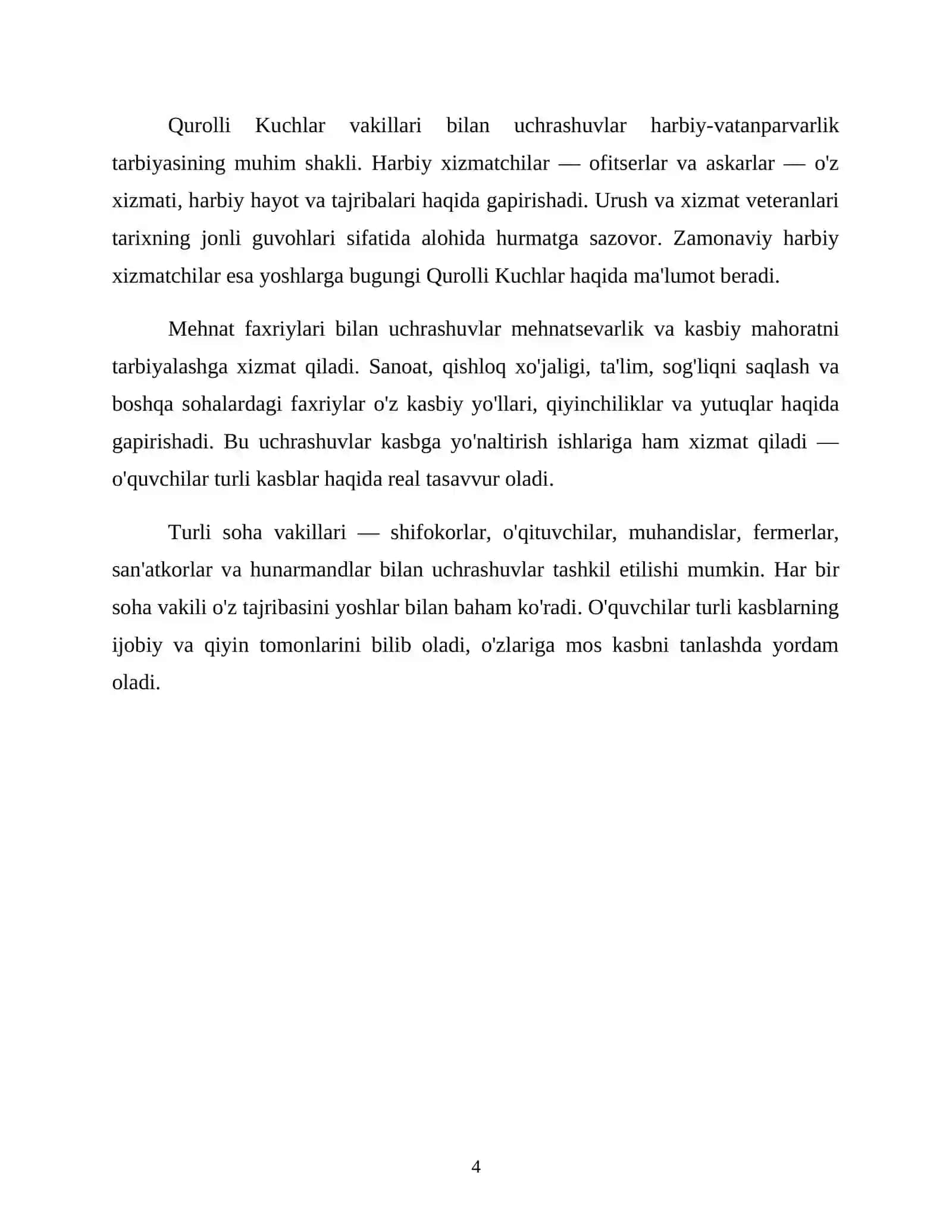 Qurolli Kuchlar va Mehnat Faxriylari Bilan Mavzuli Kechalar va Uchrashuvlar O'tkazish 4