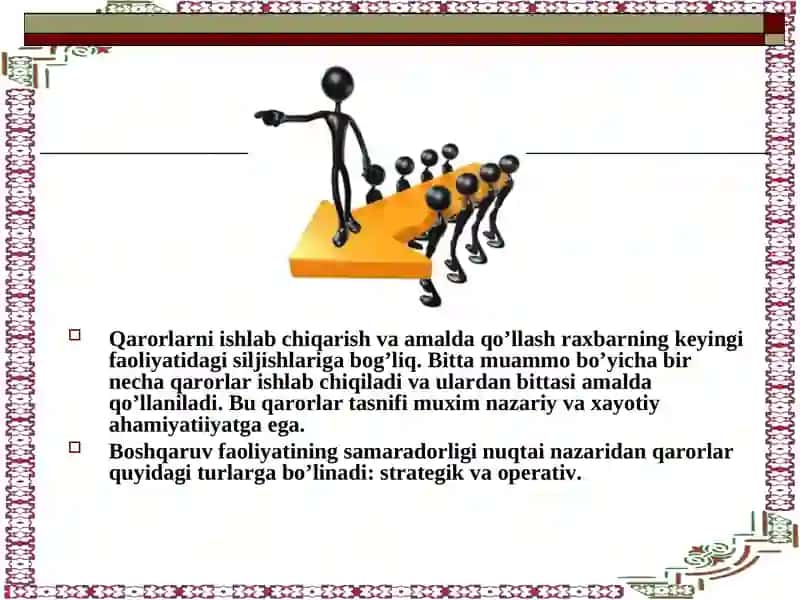 BOSHQARISHDAQAROR QABUL QILISH JARAYONI 4