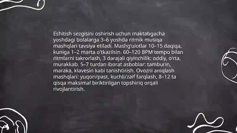 Maktabgacha yoshdagi bollarda sezgi VA idrokni rivojlantrish usullari 4
