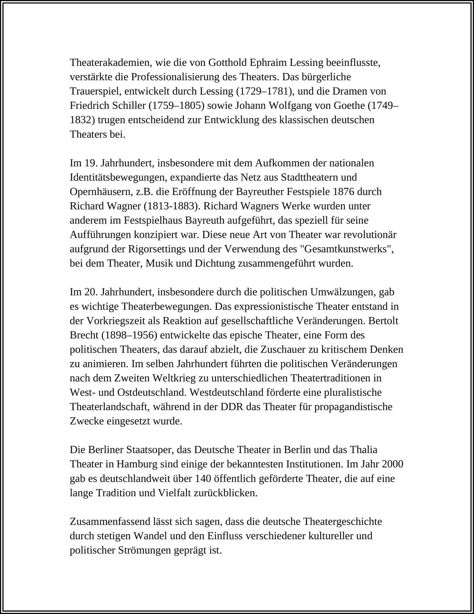 THEATERBESUCH 4