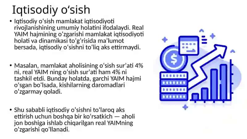 Iqtisodiy O’sishga to’sqinlik qiladigan omillar 4