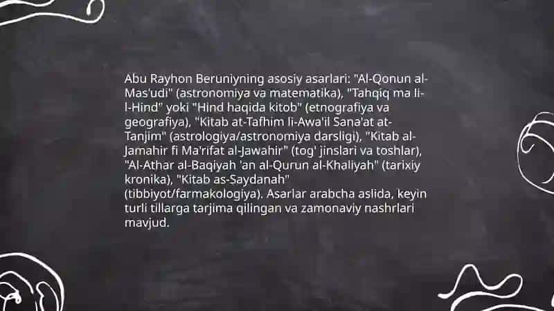 Abu Rayhon Beruniy 4