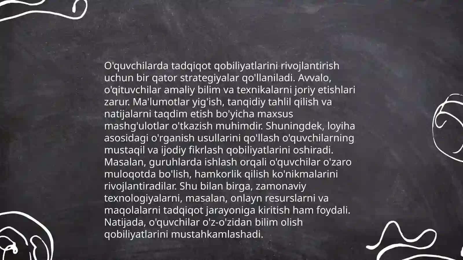 Biologiyani o'qitishda o'quvchilarda kompitentlikni rivojlantirish 4