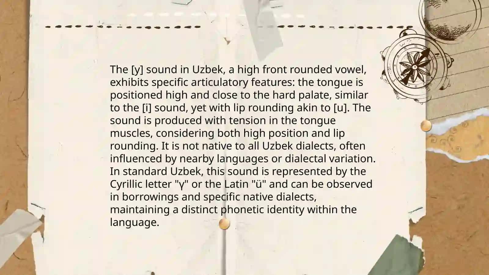 English mediolingual consonant phoneme [j] in comparison with the Uzbek [y] 4