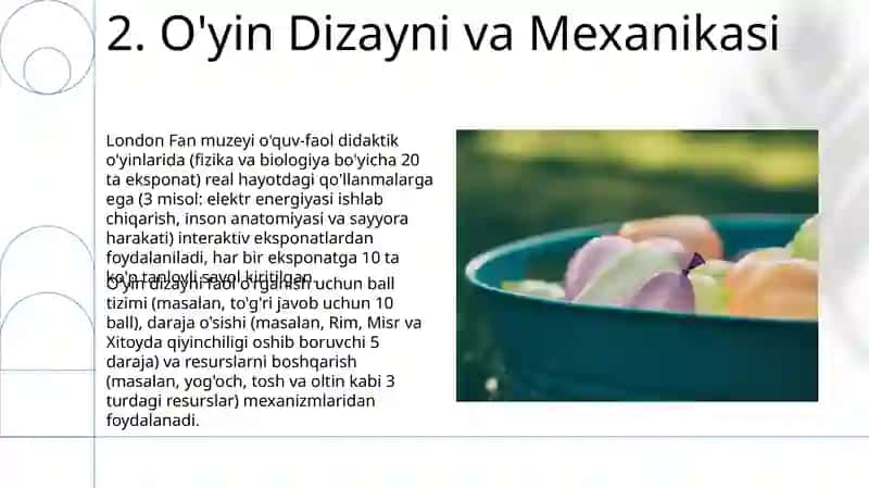 Ta'limiy va harakatli didaktik o'yin 4