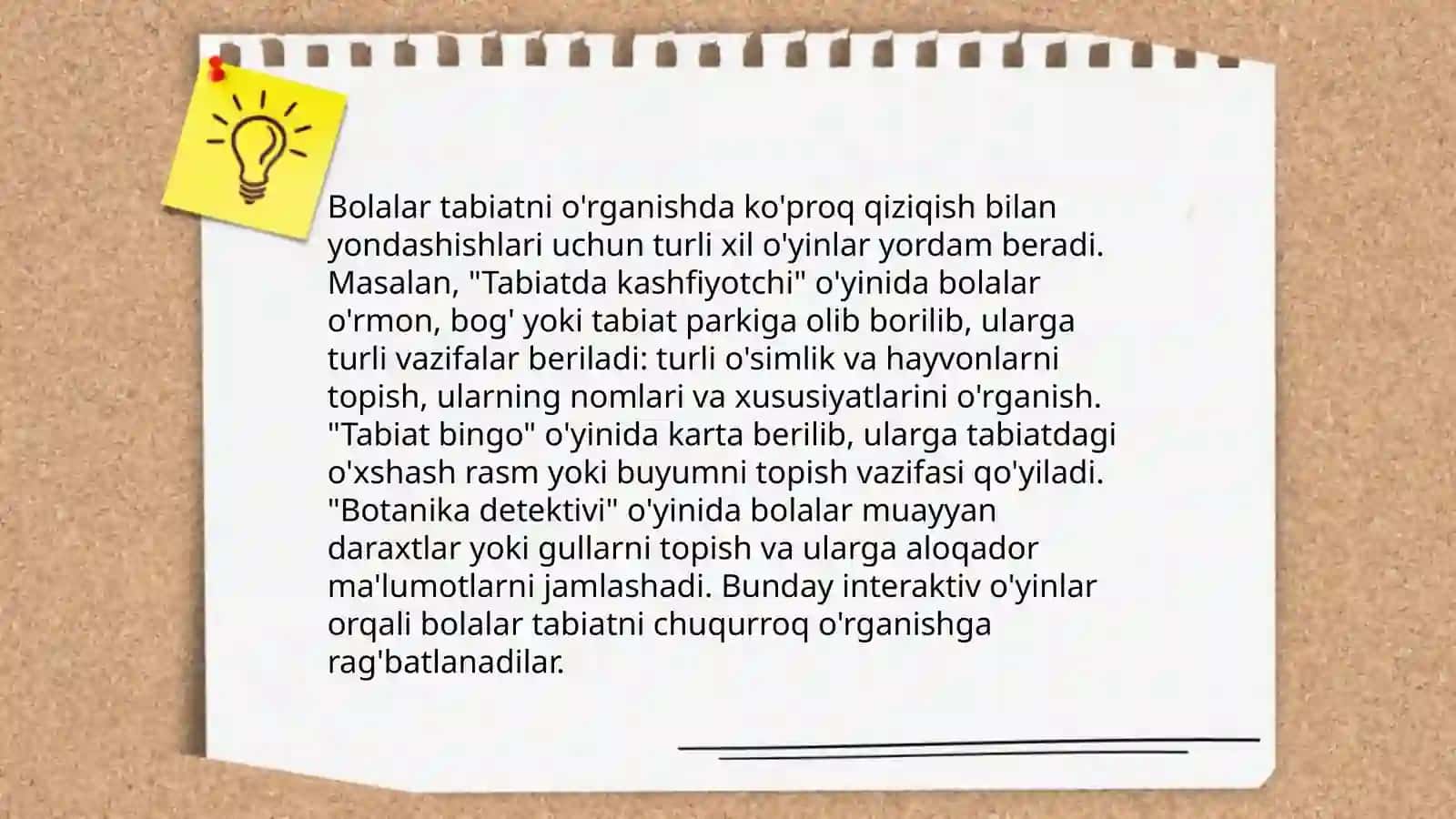 Tabiat bilan tanishtrish metodikasi 4