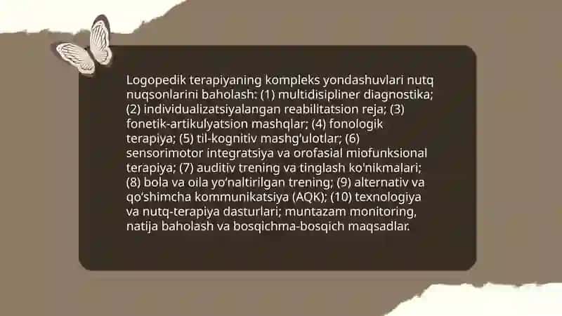 Nutq kamchiliklarida olib boriladigan kompleks reabilitatsiya 4