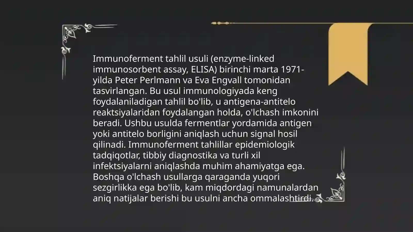 Immunoferment tahlil usuli 4