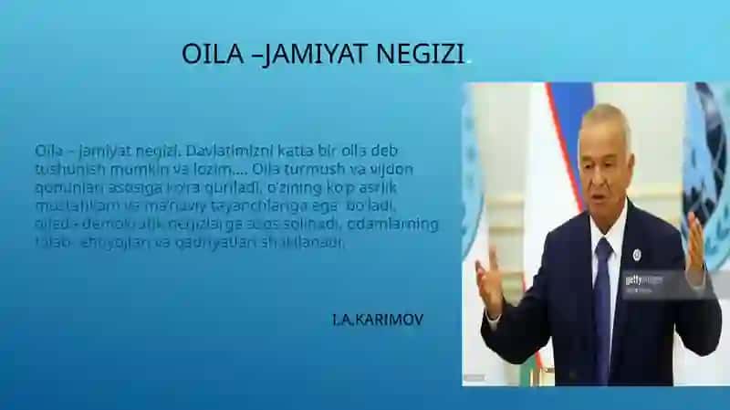 ZAMONAVIY OILA VA UNING TURLARI 4