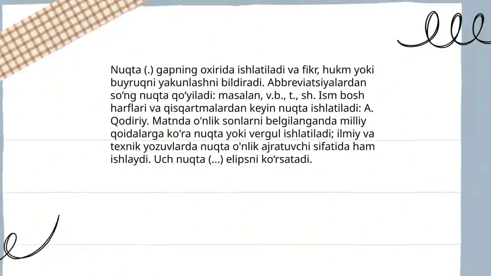 Punktuatsiya 4