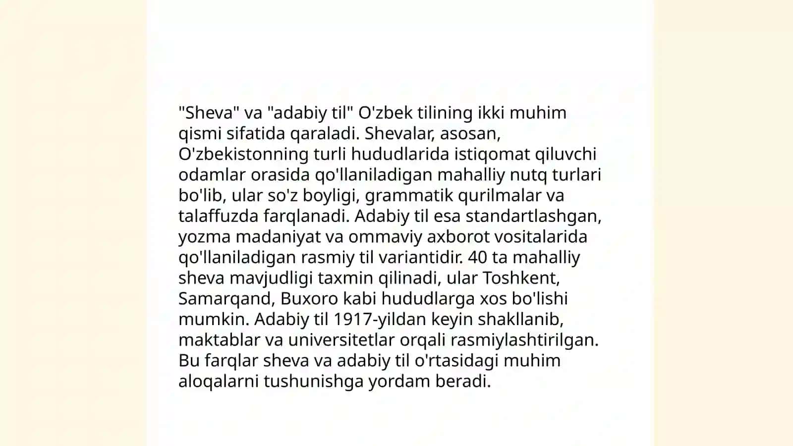 Shevalar leksikasi 4