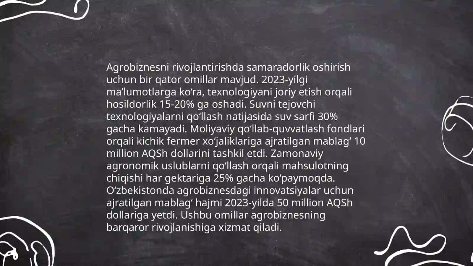 Agrobiznesni tashkil etish va boshqarish fanining mohiyati va ahamiyati 4