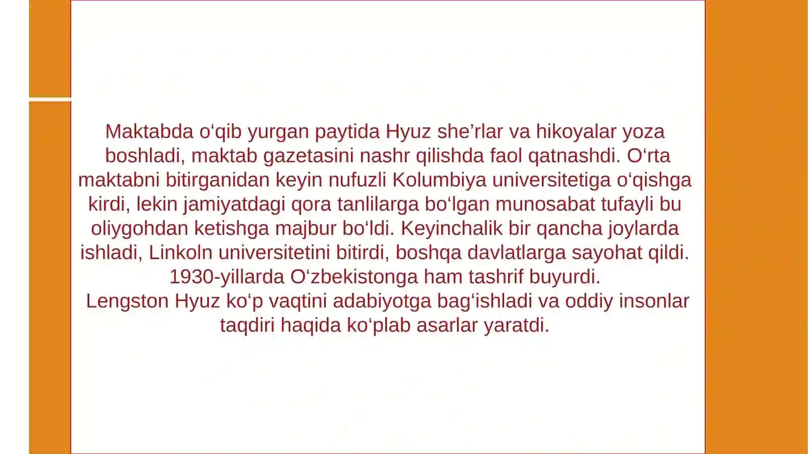 LEHNGSTON HYUZ. “RAHMAT SIZGA, XONIM” 4