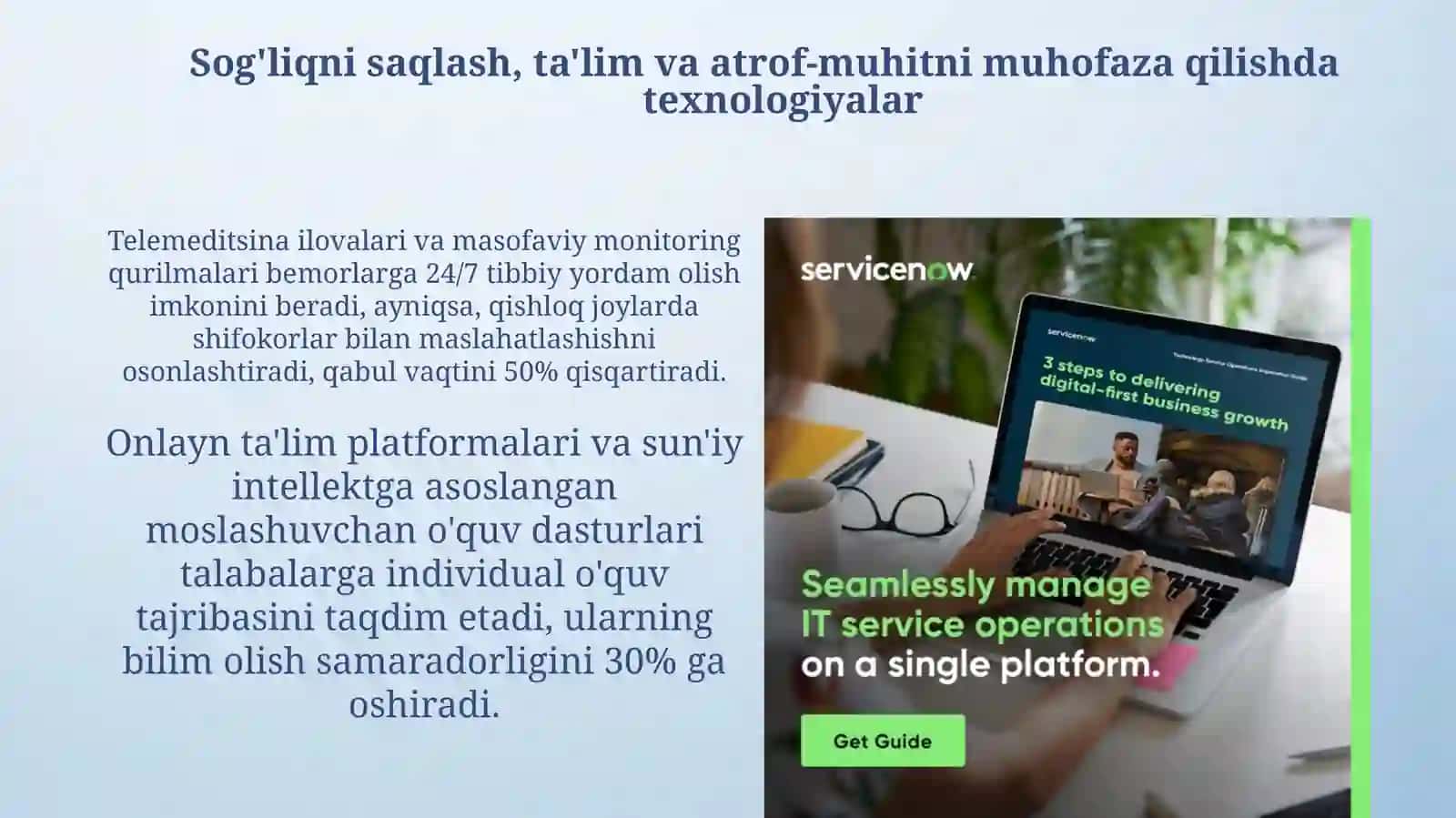 Zamonaviy texnologiyalar 4