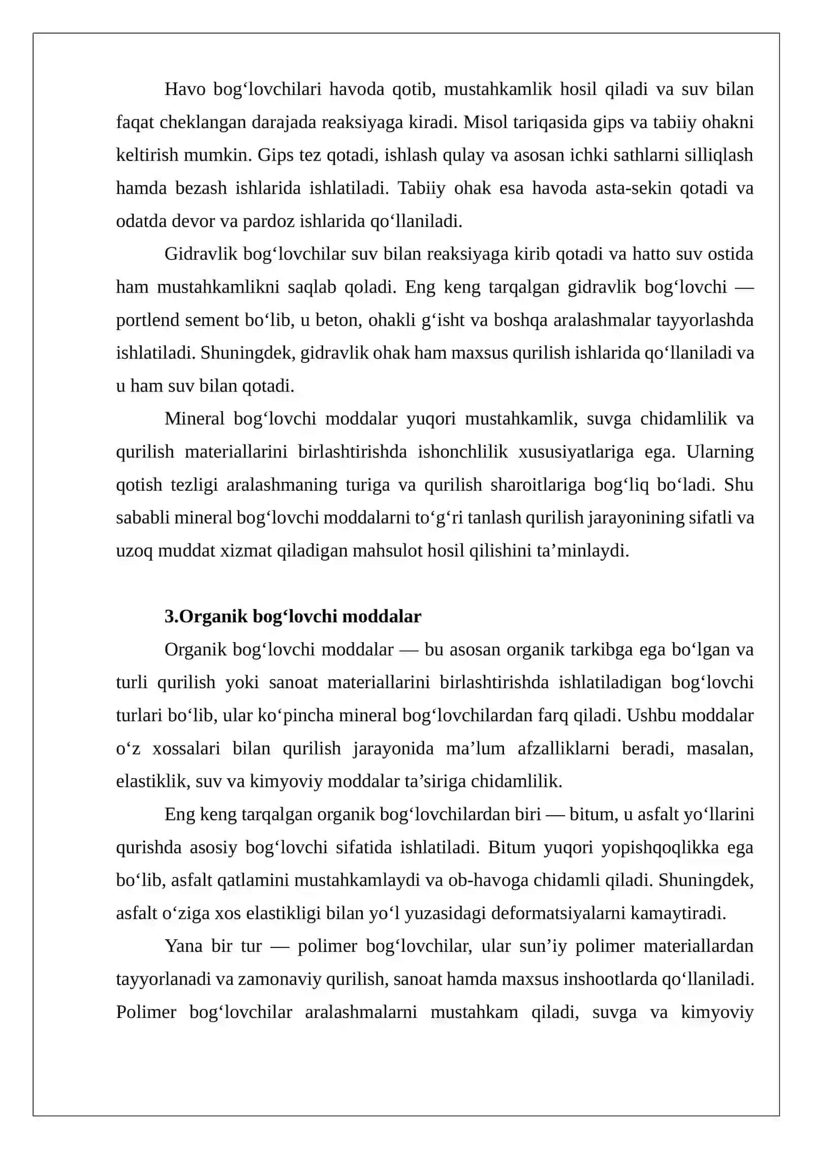 Bogʻlovchi moddalar turlari 4