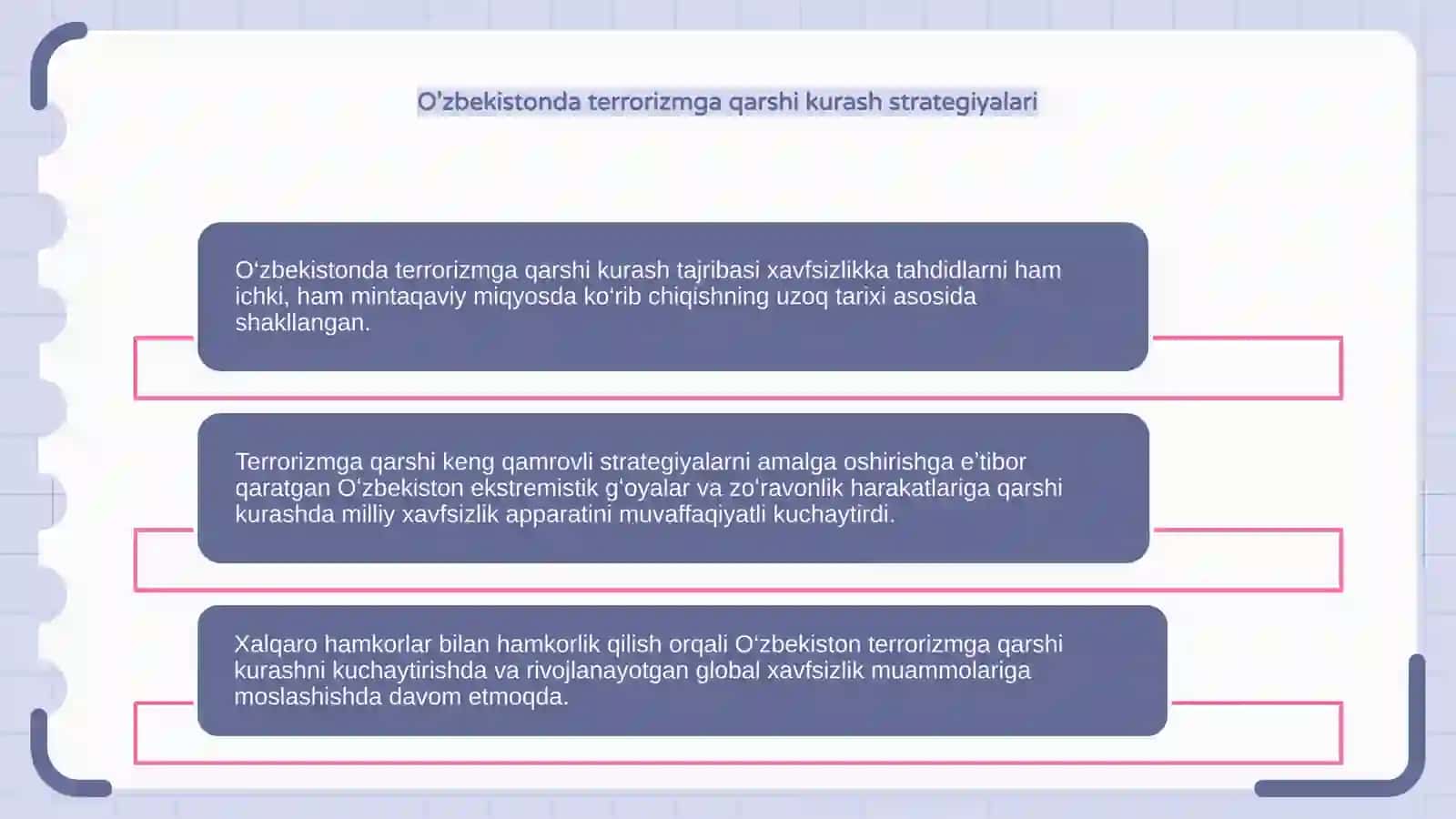 Oʻzbekistonda terrorizmga qarshi kurash tajribasi 4