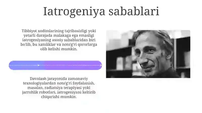 Hozirgi zamon tibbiyotida yatrogeniya muammolari 4
