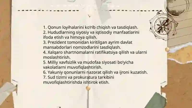 Oliy Majlis tuzilishi va tarkibi 4