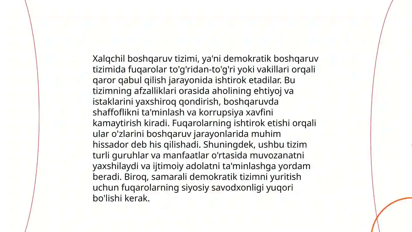 Yangi O'zbekistonda xalqchil va insonparvar davlat qurishning ijtimoiy-siyosiy ahamiyati 4