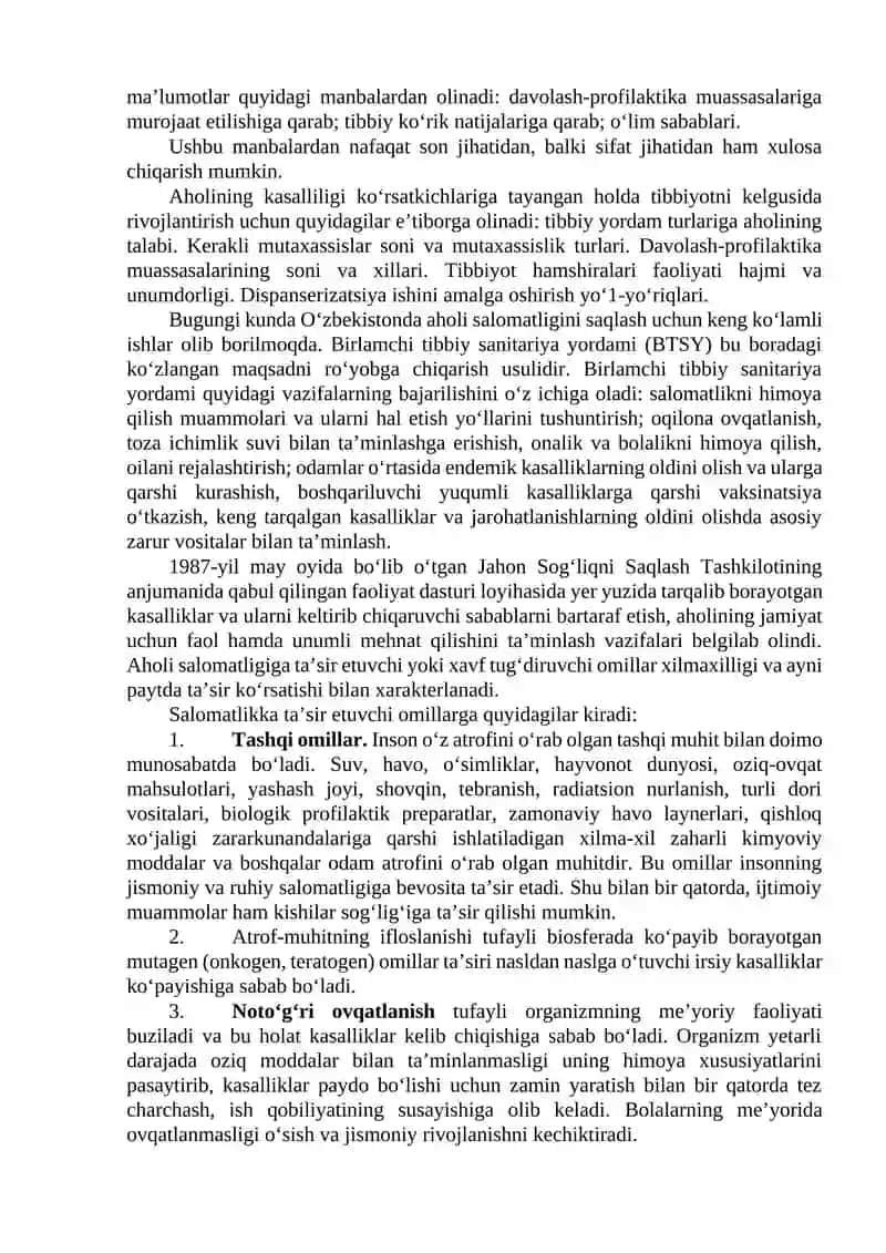 Salomatlik va sog‘lom turmush tarzi 4