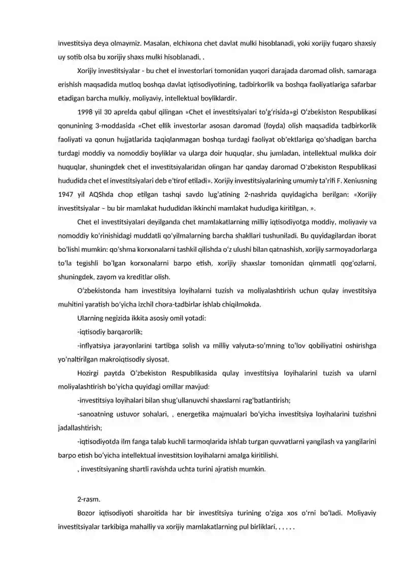 O’zbekiston Respublikasi investitsiya siyosati 4