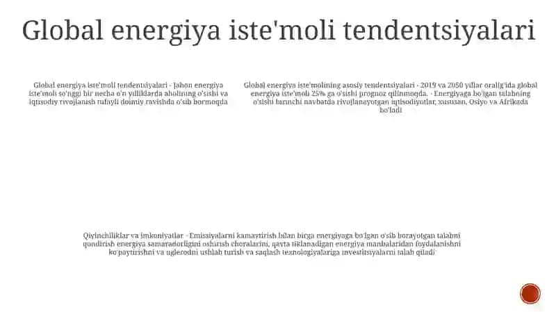 Global Energetika Muammosini Tahlil Qilish 4