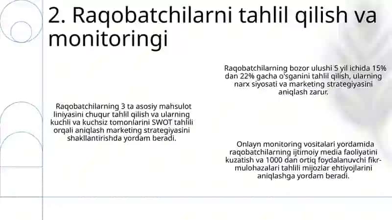 Musobaqa faoliyati: strategiyasi va taktikasi 4
