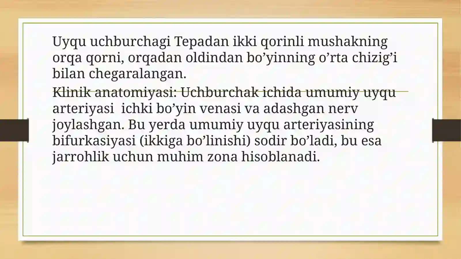 Bo’yinningoldingisohasi anatomiyasi va operativ xirurgiyasi 4