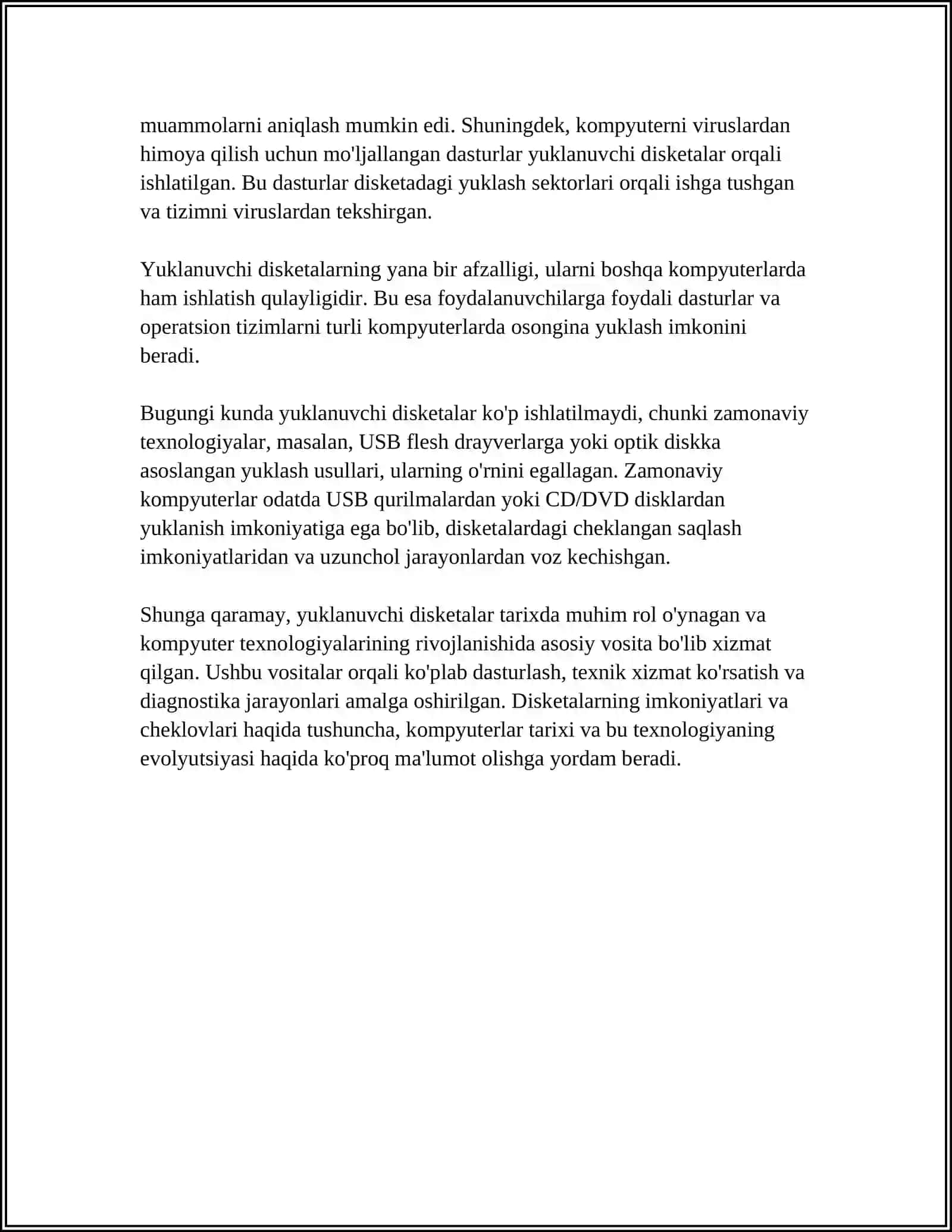 Yuklanuvchi disketa va kompakt disk yaratish 4