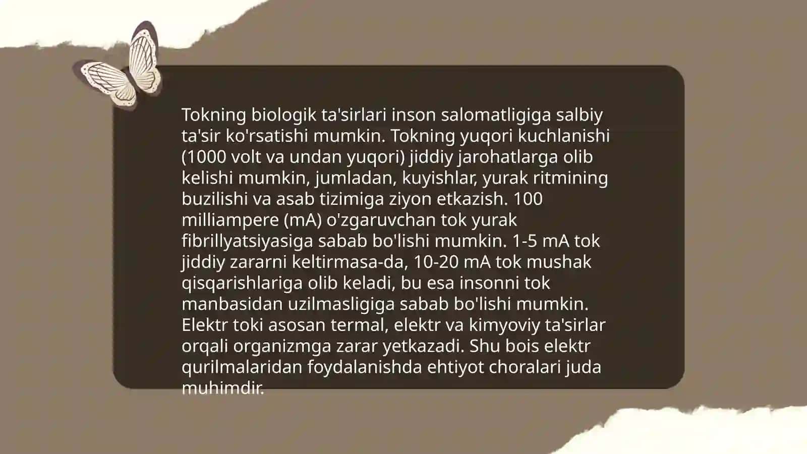 O'zgarmas tok ta'rifi 4