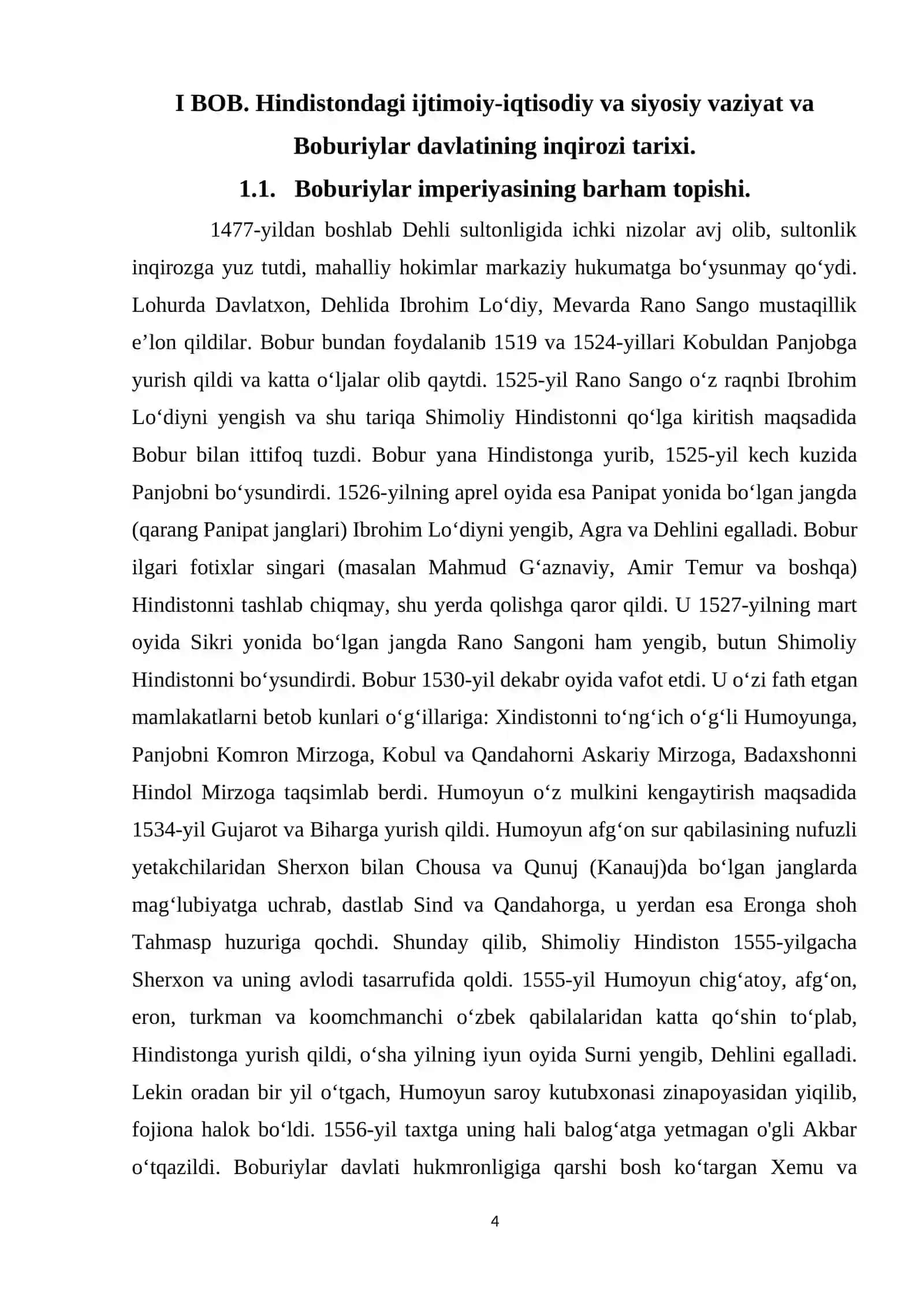 Hindistondagi Ijtimoiy-Iqtisodiy va Siyosiy Vaziyat va Boburiylar Davlatining Inqirozi 4