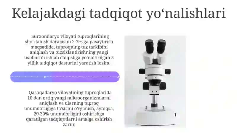 Ekologik toza dehqonchilik va tuproq muhofazasi 4