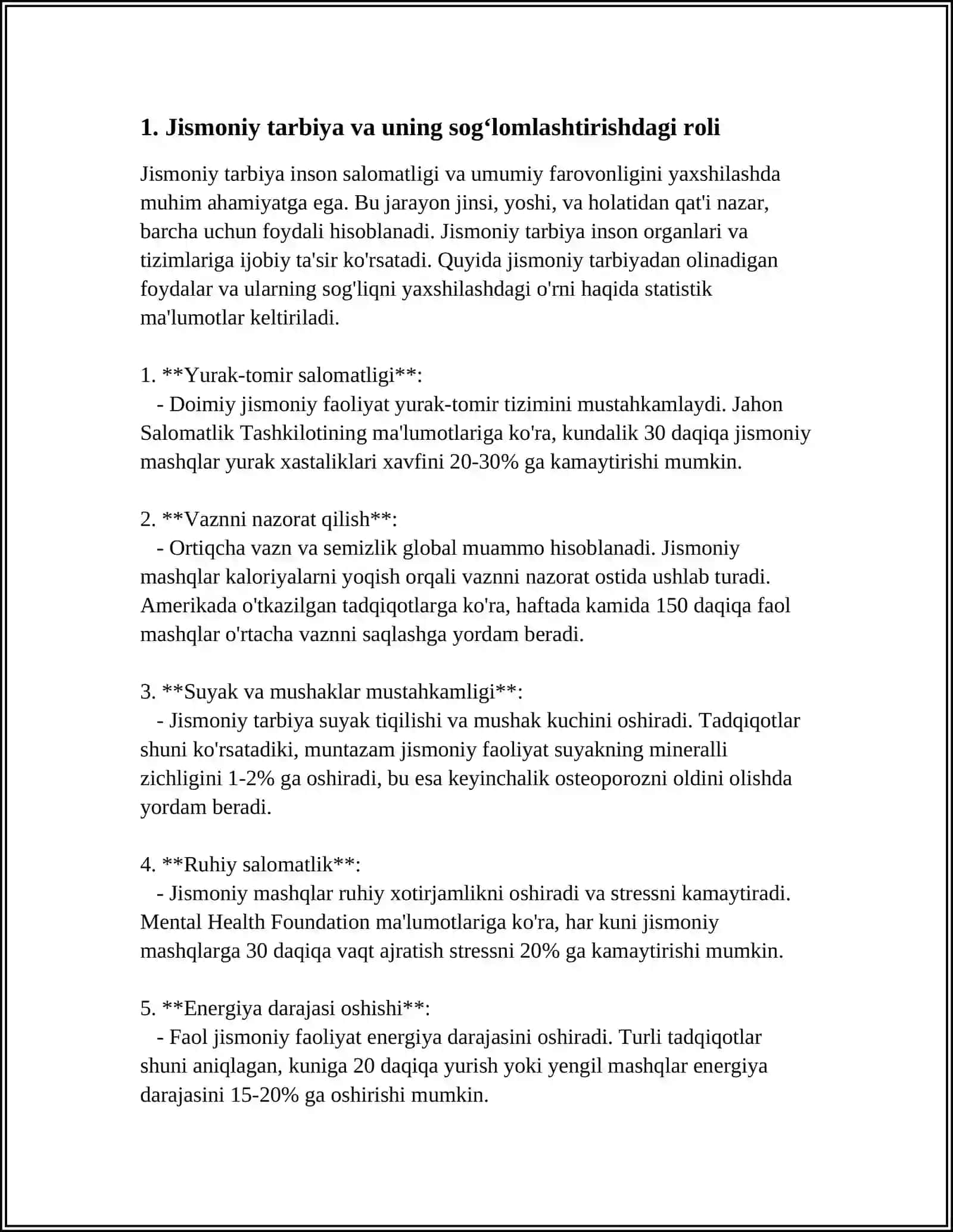 SOGʻLOMLASHTIRISH MAQSADIDA JISMONIY NADANIYAT VOSITALARIDAN PROFILAKTIK MAJMUALAR TUZISH 4