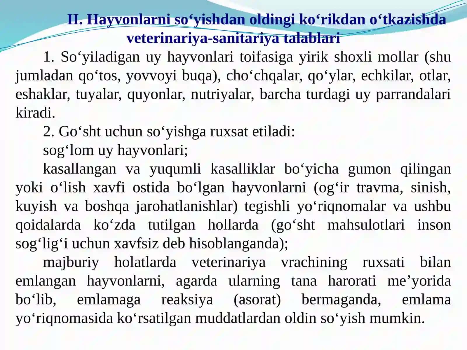 Go‘sht va go‘sht mahsulotlarini sifativo oziqaviy qiymati o‘rganish 4
