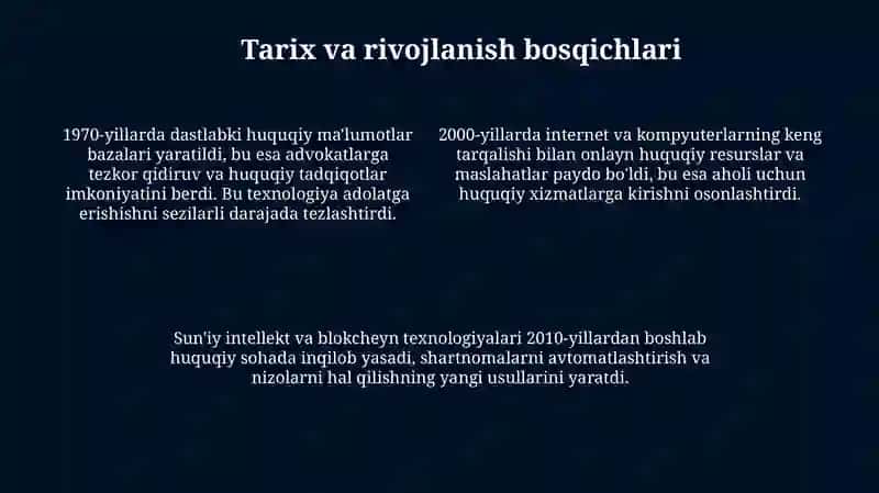 Legal Tech va Odil Sudlovga Erishish: Aholi Uchun Raqamli Yechimlar 4