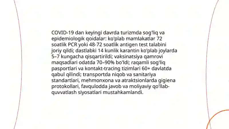 Jaxon turizm industriyasidagi davlat siyosati va qoidalariga oid taxlil 4