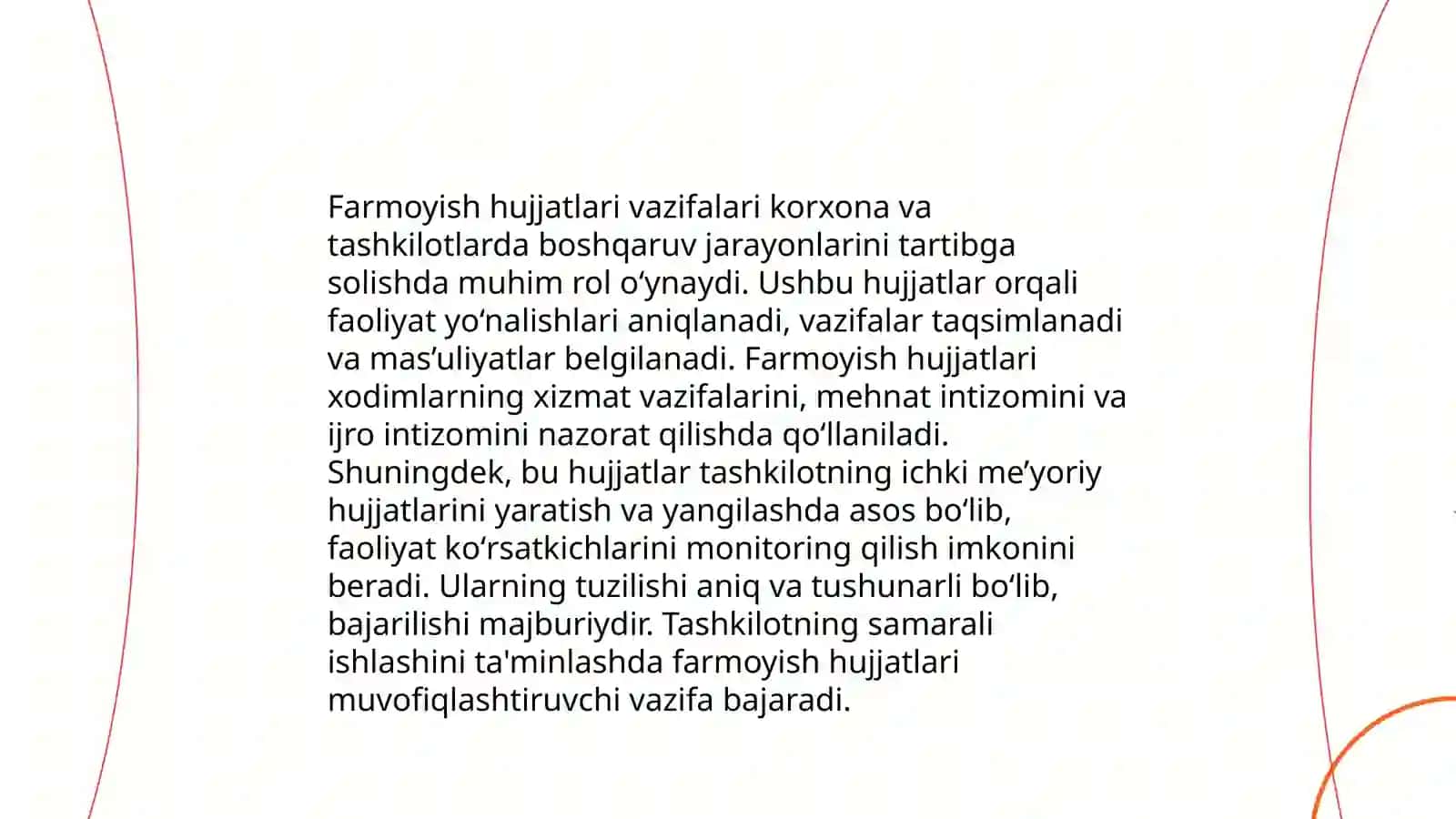 Farmoyish hujjatlari va ularning turlari 4