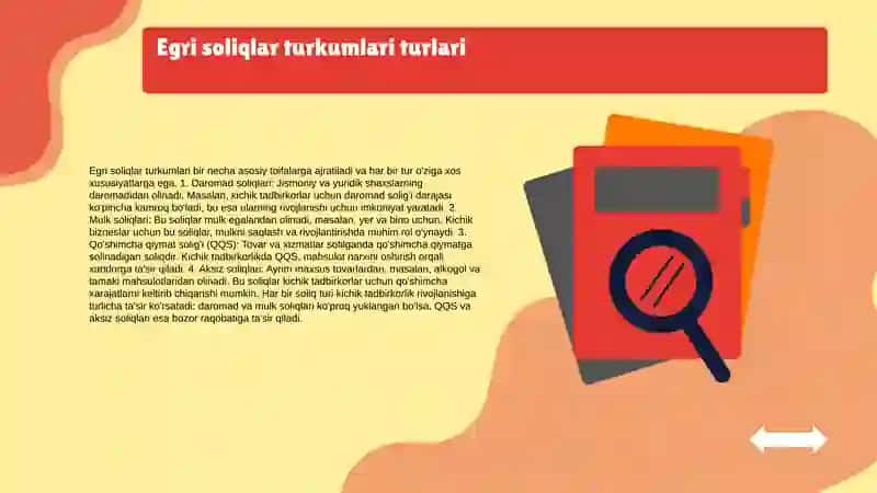 Egri soliqlar turkumlari 4