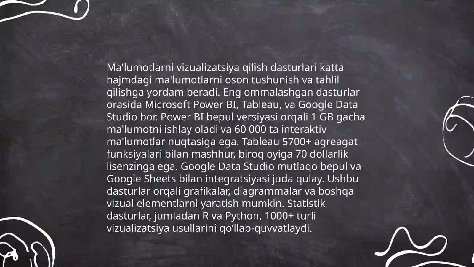 Infografik vositalar 4