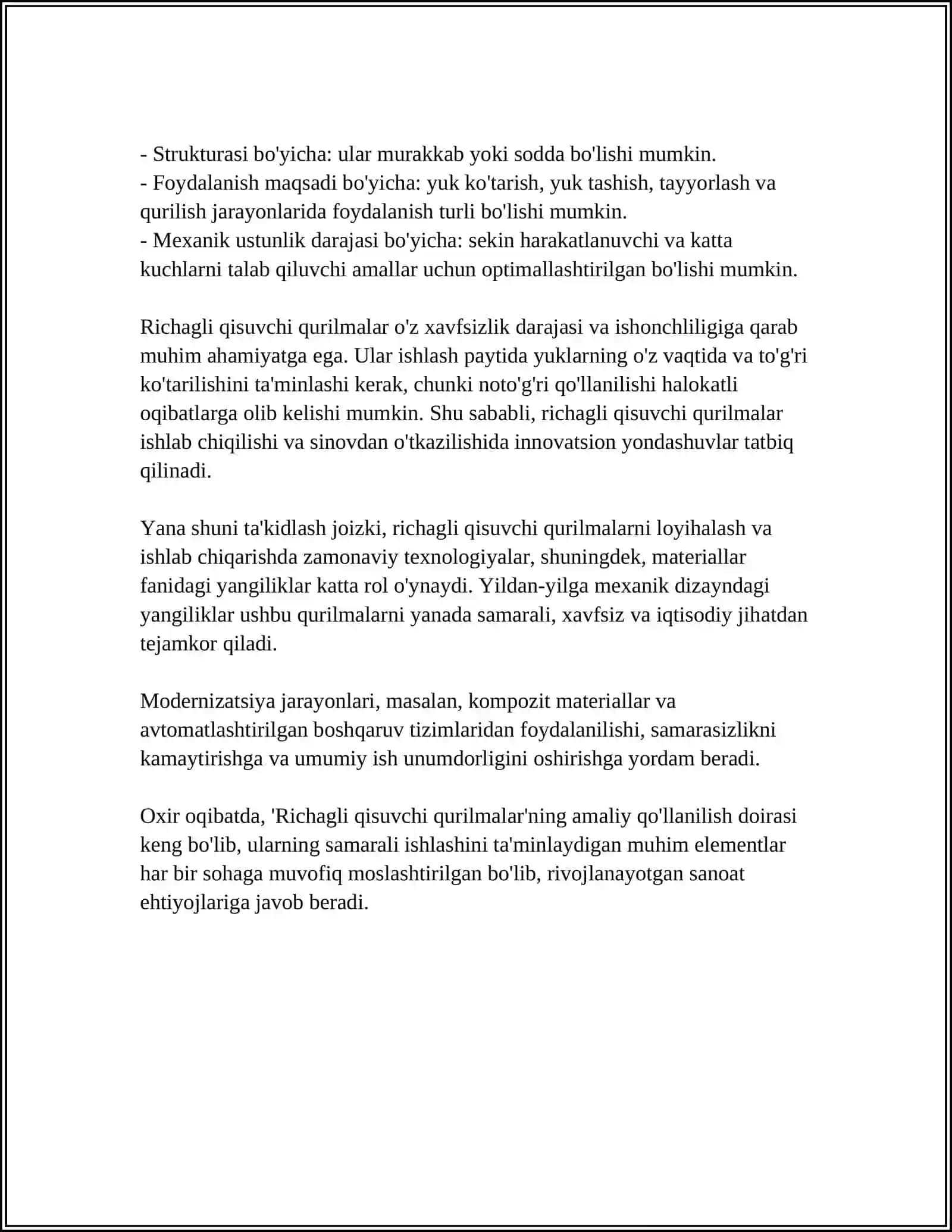 RICHAGLI QISUVCHI QURILMALAR 4