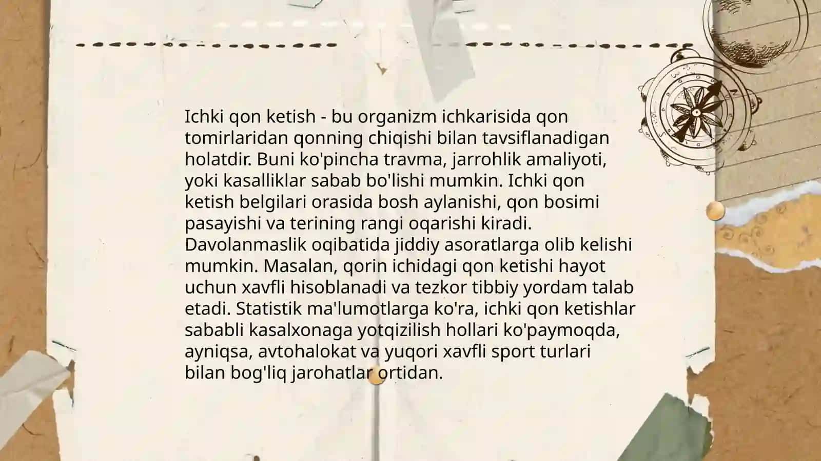 Qon ketish turlari 4