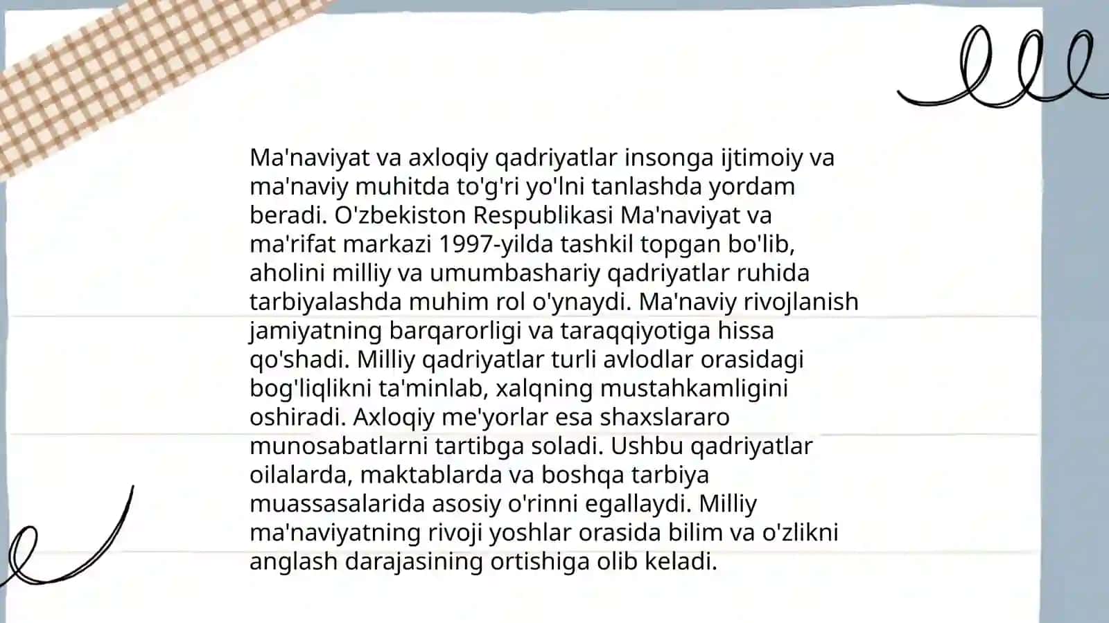 Tarbiyaviy tadbirlarga integratsiya 4