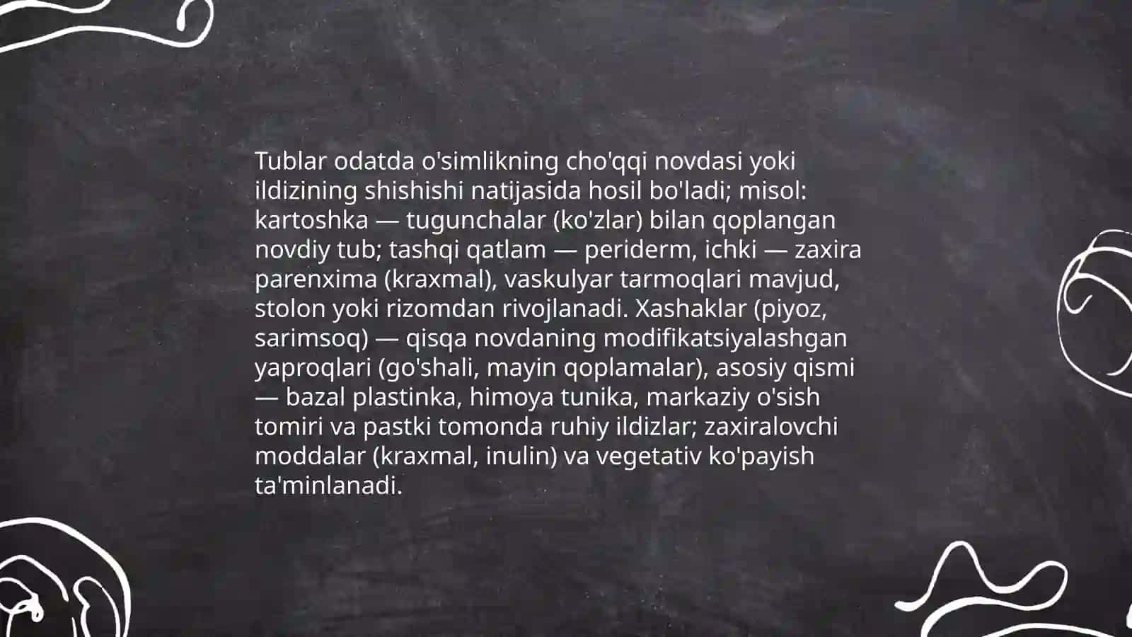 Tubdan o'simliklar bo'limi 4