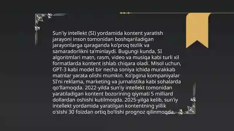 Sun'iy Intellekt: Media va IT’da yangi imkoniyatlar 4