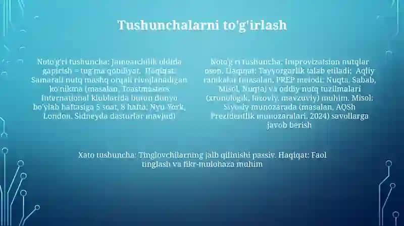 Nutqning tovush madaniyatini tarbiyalash mavzusida dars ishlanma yaratish 4
