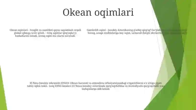 Janubiy Amerikaning Iqlim Hosil Qiluvchi Omillari 4