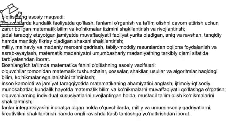 Matematika va uni oʻqitish metodikasi fanidan taqdimot 4