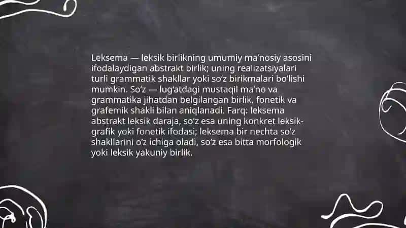 Tilning lug’at tarkibi. Leksikografiya. Lug’at turlari 4
